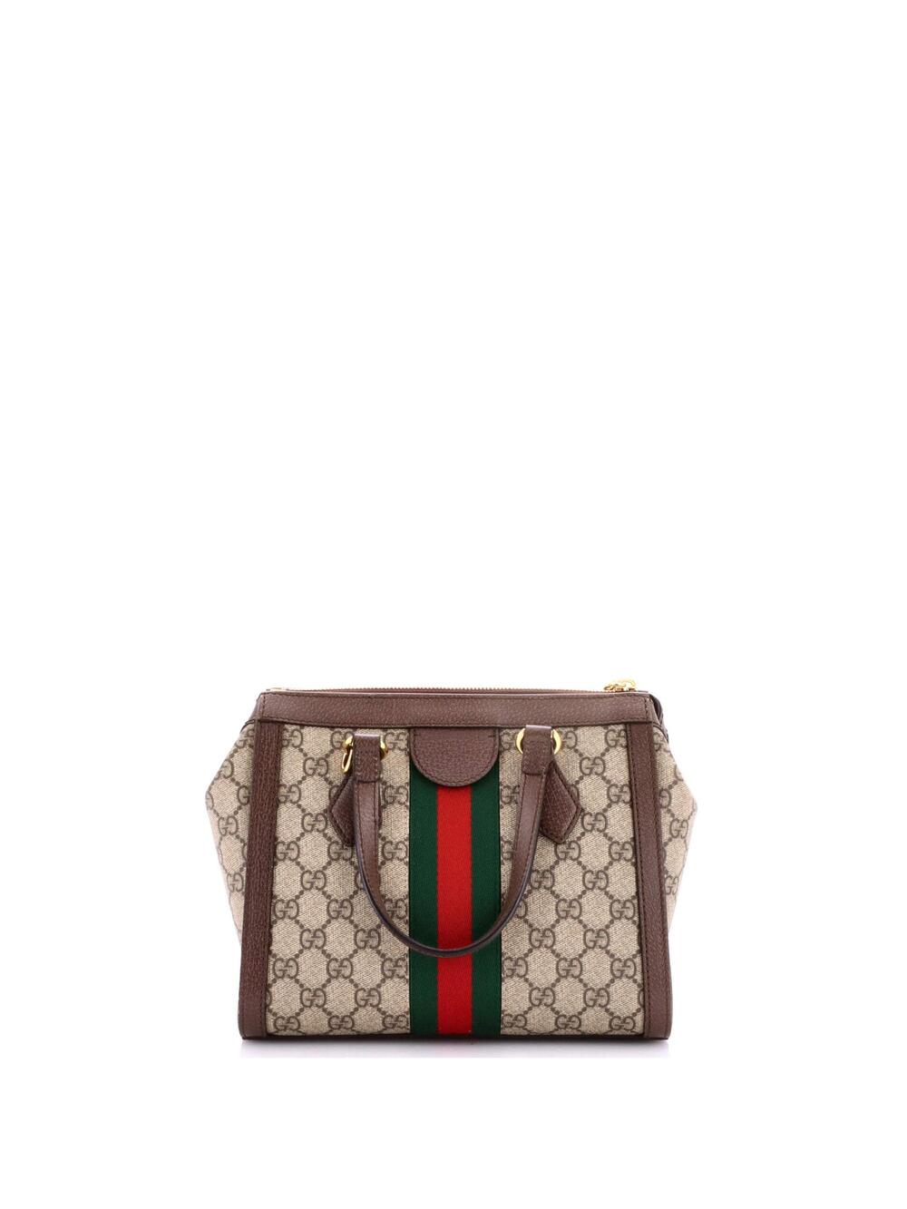 Gucci Ophidia Top Handle Tote Gg Coated #254868G16B - Picture 3 of 7